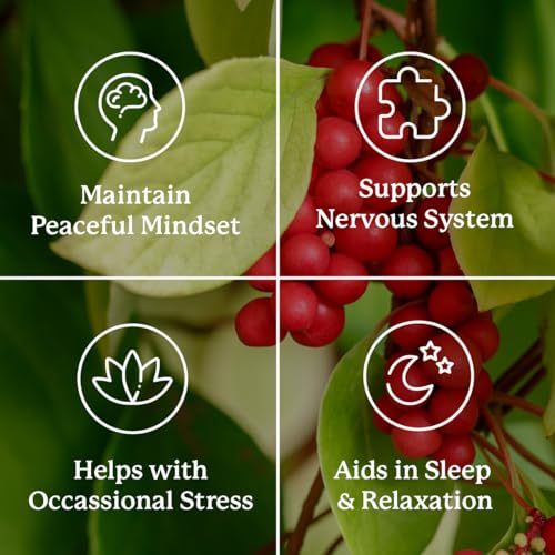 Nature's Sunshine Nutri-Calm- Herbal Stress Relief Supplement for Natural Anxiety Relief, Mood Support and Boost, Nervous System Support, Sleep Aid 100 Count