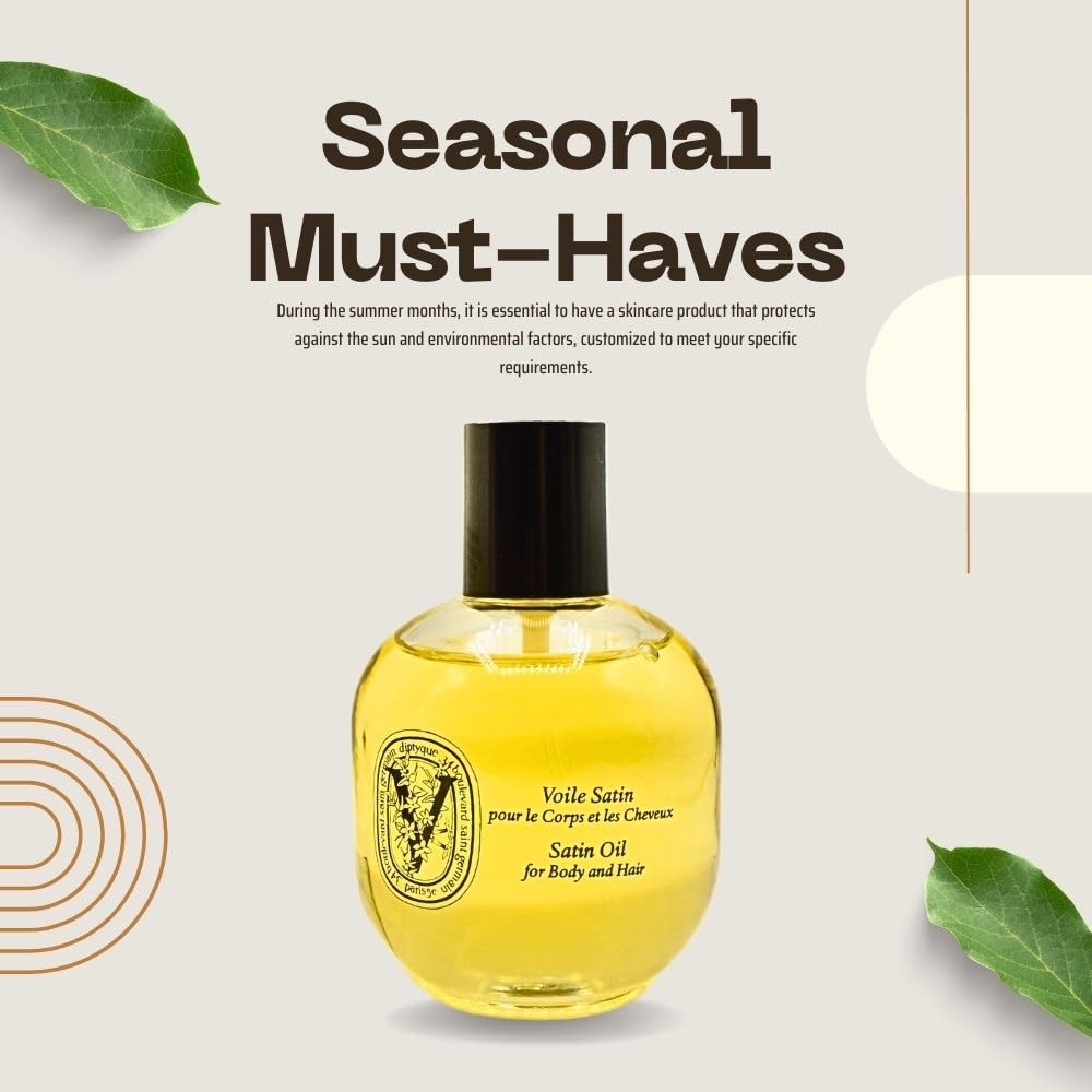 Diptyque Satin Oil for Body and Hair 100 ml/ 3.4 fl. oz.