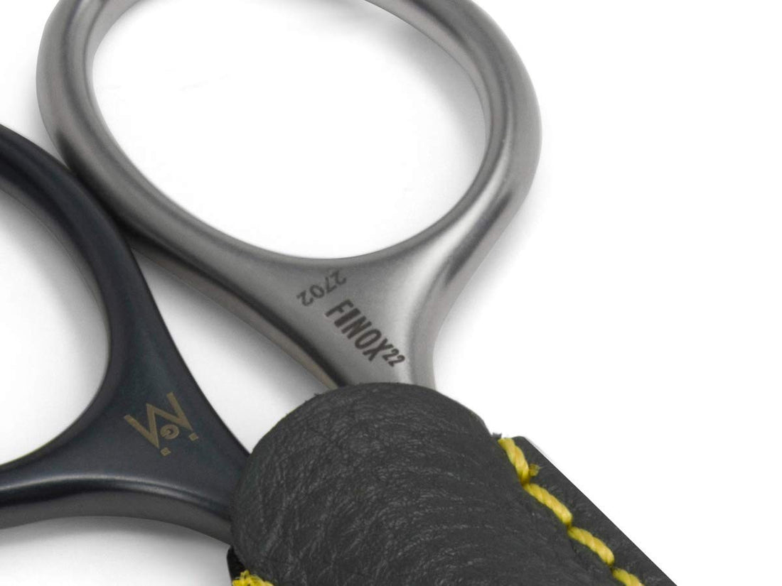 NEW Self sharpening tower point cuticle scissors FINOX22 Titanium coated by GERmanikure