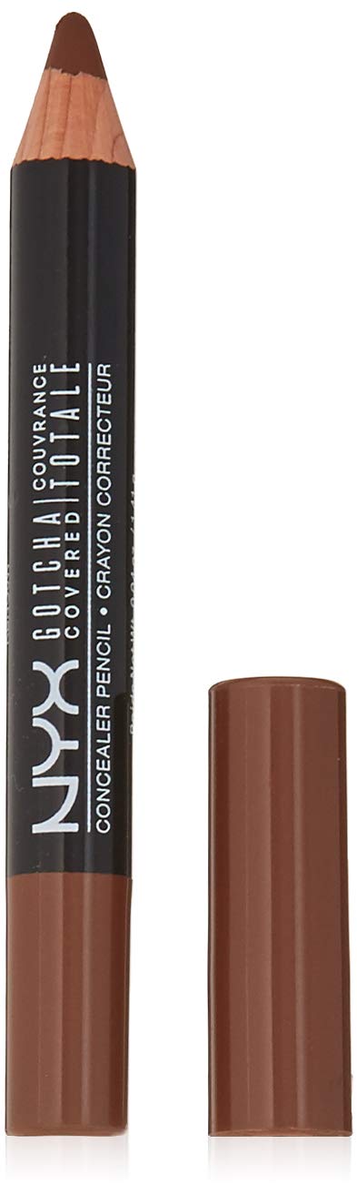 NYX Professional Makeup Gotcha Covered Concealer Pen, Deep Rich, 0.04 Ounce