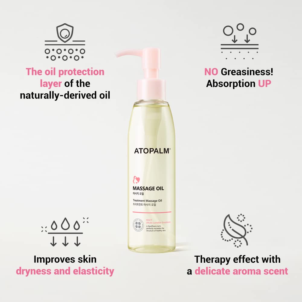 Athopalm Maternity Care Massage Oil, Multicolor, 120 ml