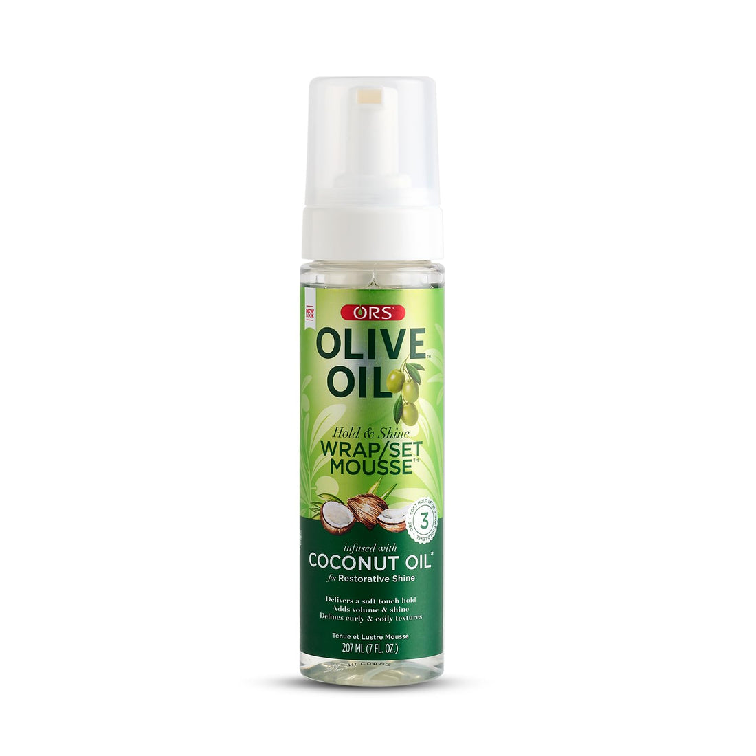 Ors Olive Oil Mousse Wrap / Set 7 Ounce (207ml) (3 Pack)