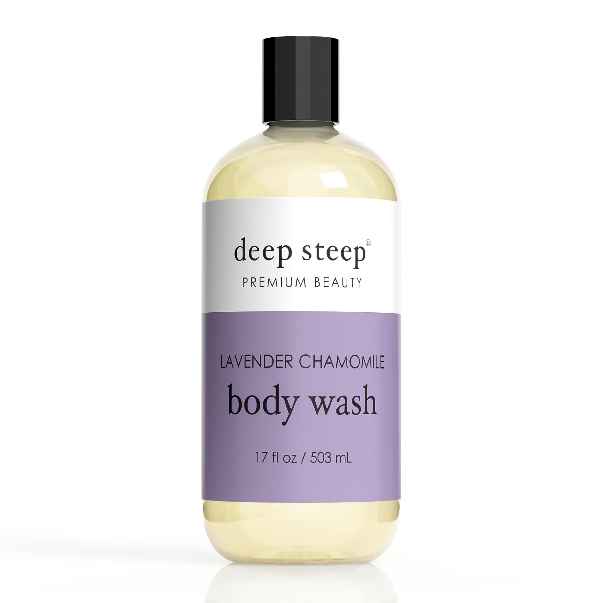 Deep Steep Body Wash, 17 Ounce (Lavender Chamomile)