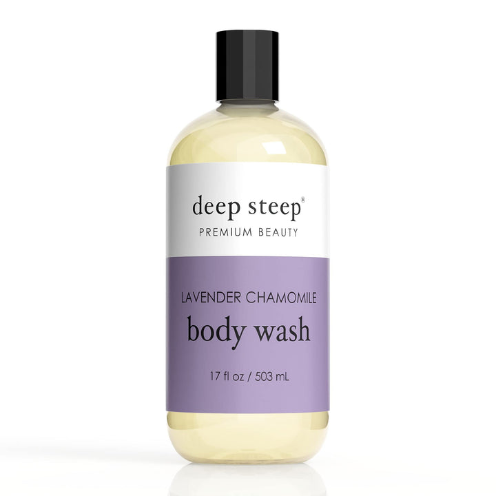 Deep Steep Body Wash, 17 Ounce (Lavender Chamomile)