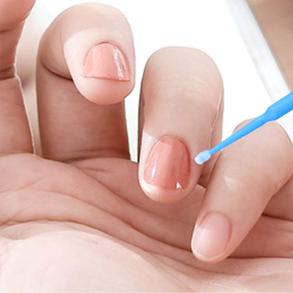 500 PCS Disposable Micro Applicators Brush for Makeup and Personal Care (Head Diameter: 2.5mm)- 5 X 100 PCS