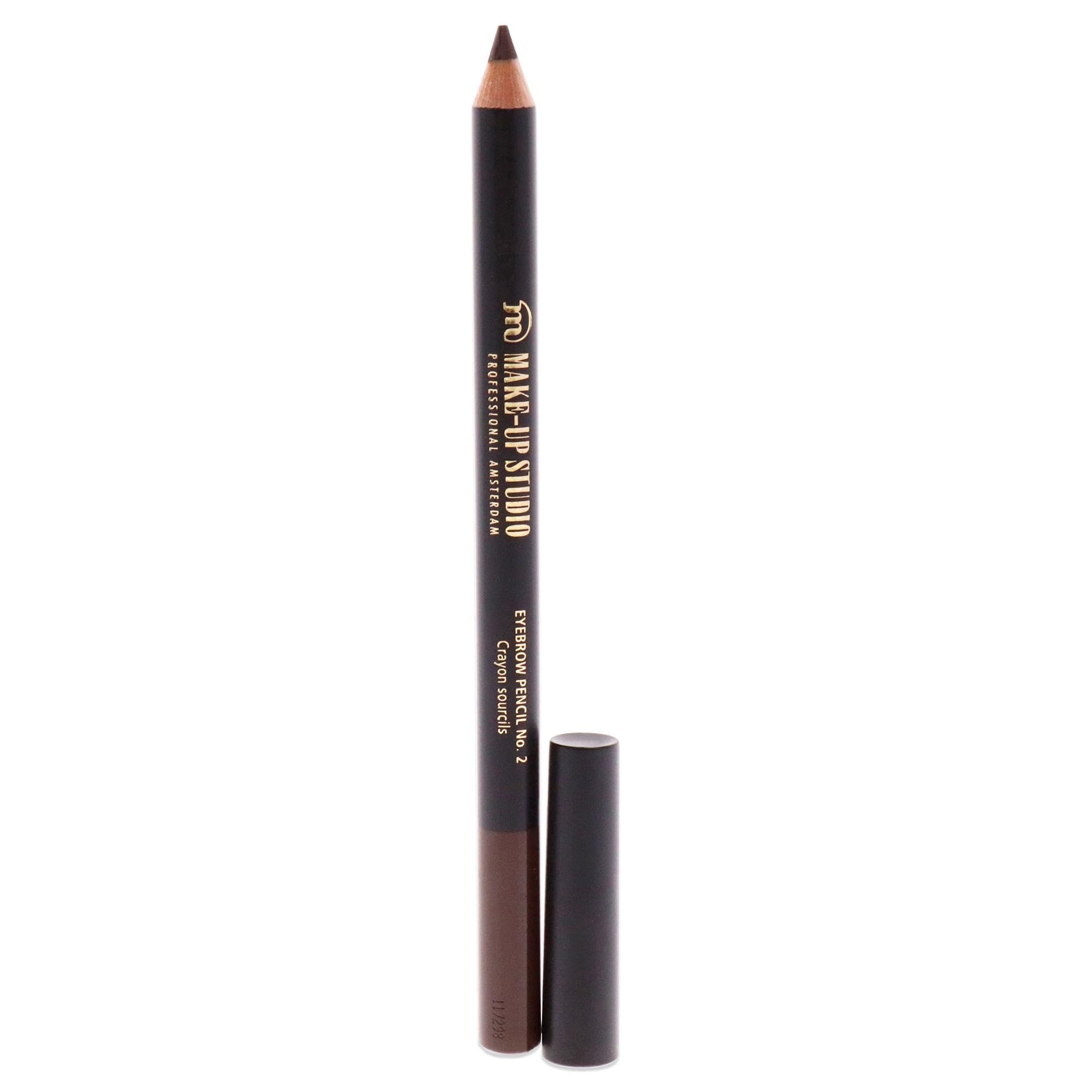 Make-up Studio Amsterdam Eyebrow Pencil - Easily Sketches Eyebrow Hairs - For Naturally Full Eyebrows - Draw Eyebrows with Extreme Precision - 2-0.04 oz PH1300EB/2, PH1300EB/2