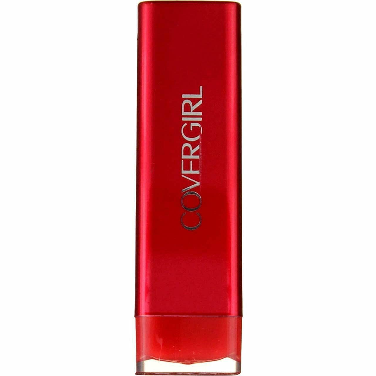 COVERGIRL Exhibitionist Lipstick with Cream Finish (Succulent Cherry 295, 0.123 oz, 3.5 g)