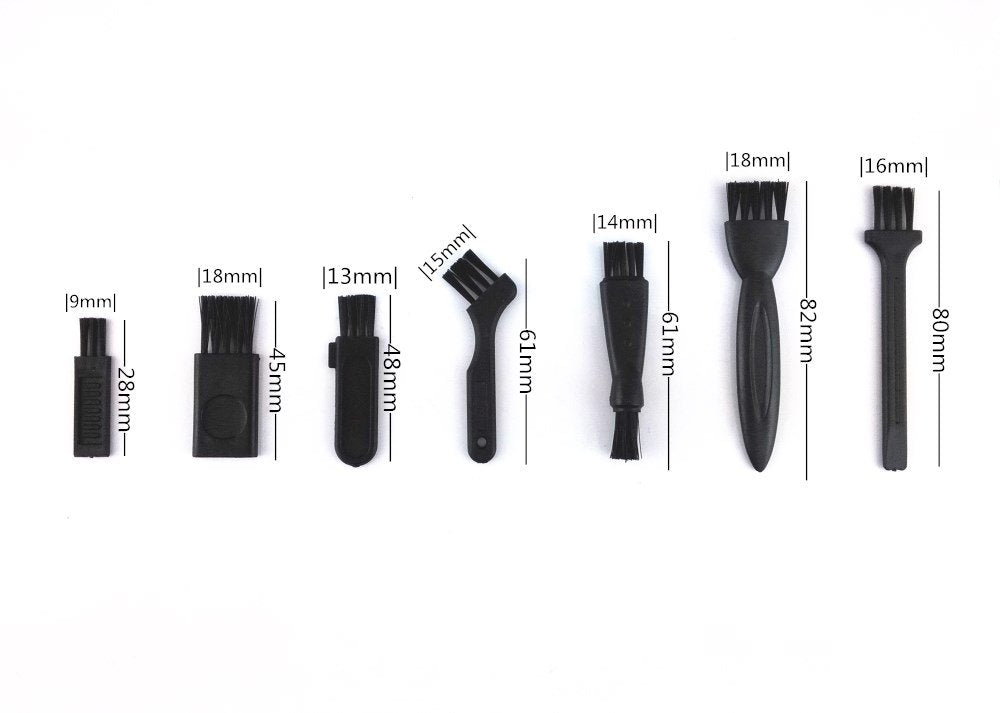 yueton 14pcs Different Style Replacement Electric Shaver Razor Cleaning Brushes