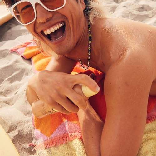 Sun Bum Original SPF 50 Sunscreen Spray Vegan and Hawaii 104 Act Compliant (Octinoxate & Oxybenzone Free) Broad Spectrum Moisturizing UVA/UVB Sunscreen with Vitamin E 6 oz, natural