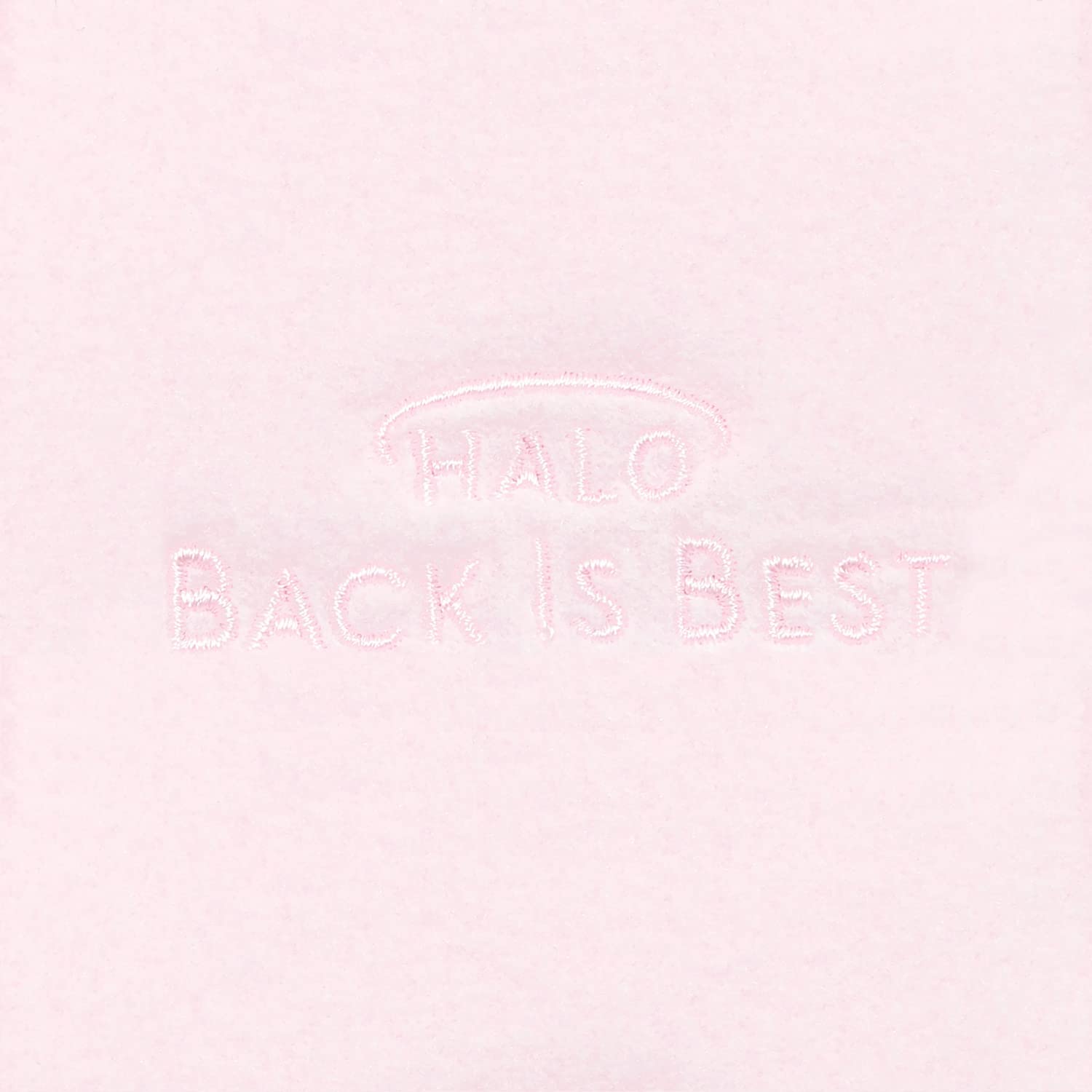 HALO Sleepsack Micro-Fleece Wearable Blanket, TOG 1.0, Soft Pink, Small