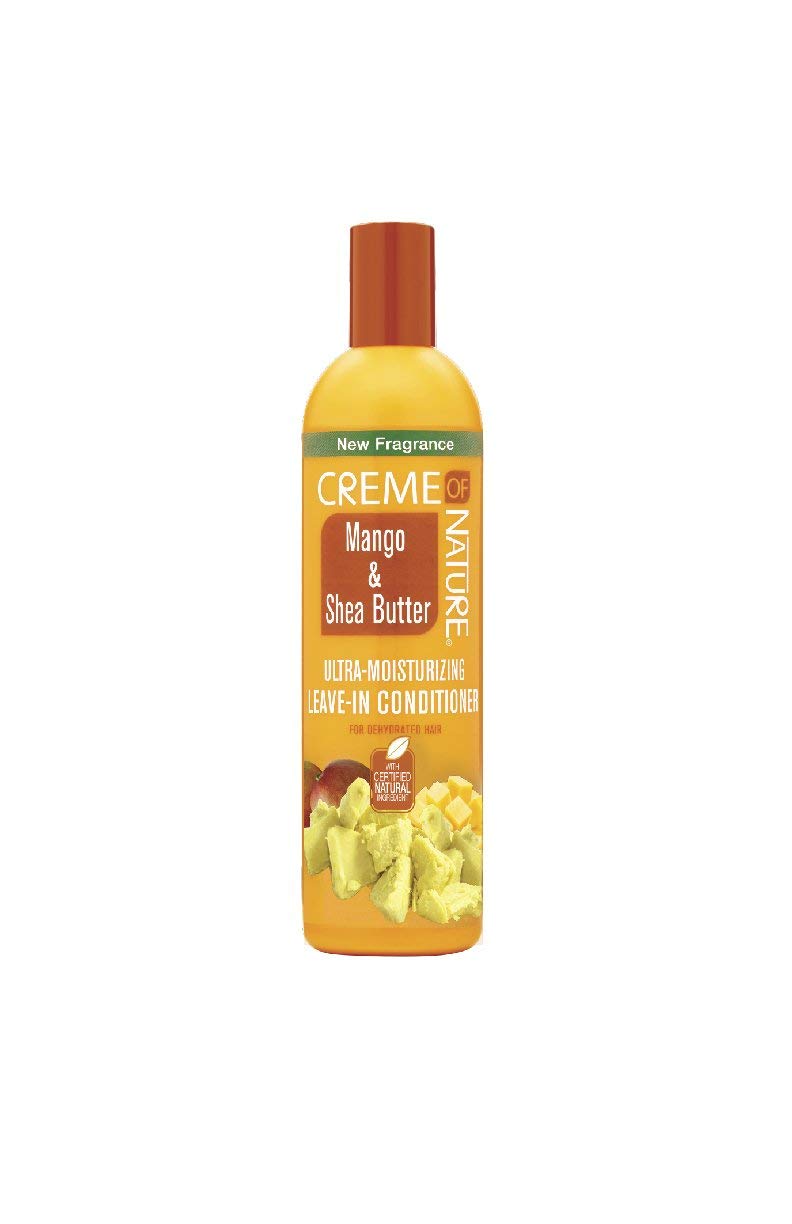 Creme of Nature Mango & Shea Butter Ultra Moisturizing Leave-in Conditioner 8.45oz by Creme of Nature