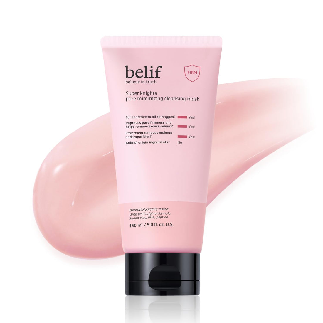 belif Super Knights - Pore Minimizing Cleansing Mask, 3-in-1 Facial Mask & Cleanser