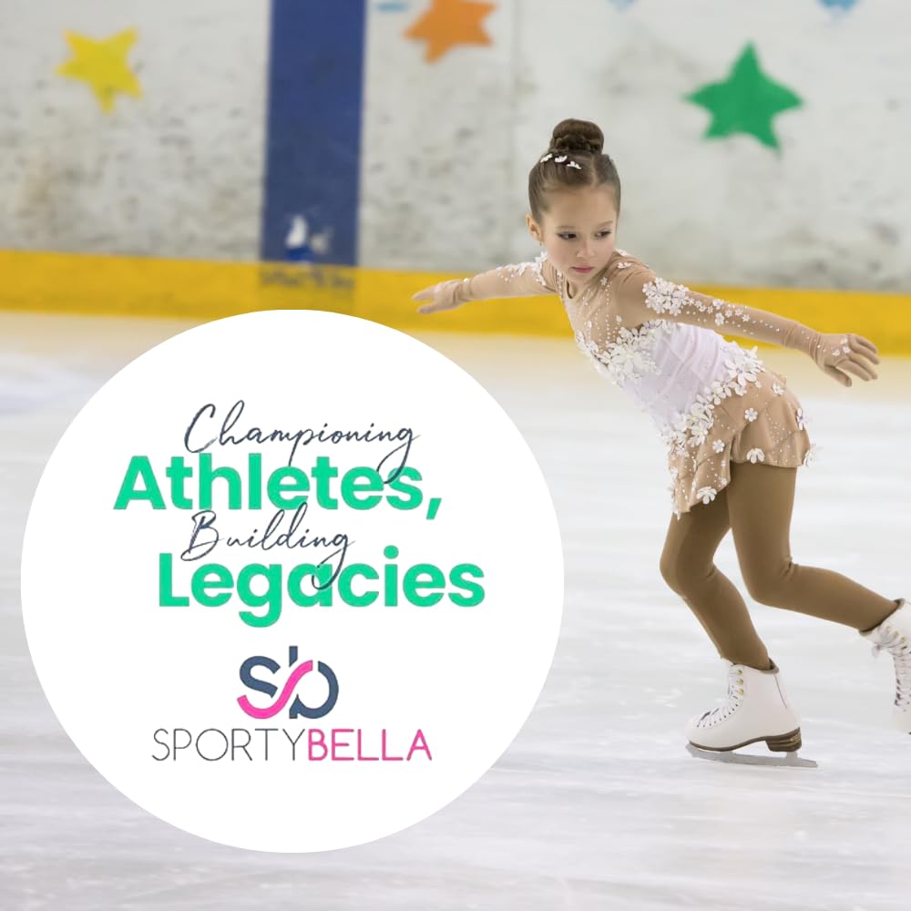 Figure Skating Hair Accessories, Figure Skating Hair Ties, No Crease Ice Skating Hair Elastics Set