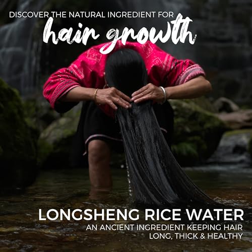 Viori Hidden Waterfall Shampoo and Conditioner Bar Set and Bamboo Holder - Made with Rice Water for Hair Growth - Handcrafted Sulfate Free Shampoo and Conditioner