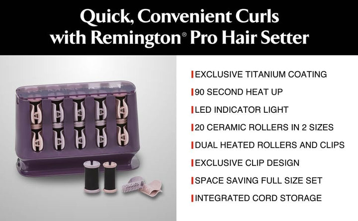 Remington174; T|Studio153; Thermaluxe Setter Pink