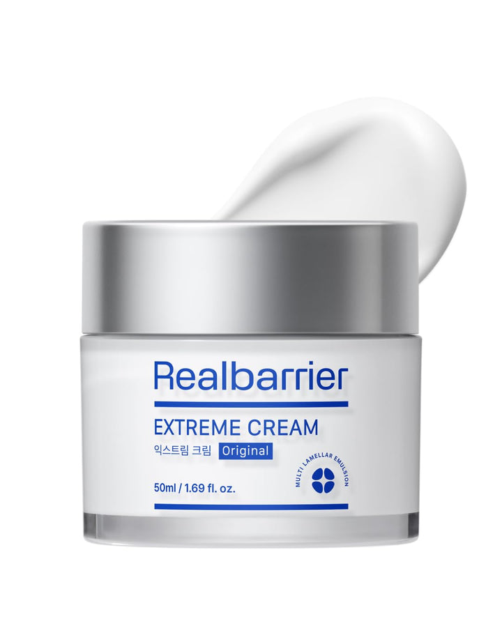 Real Barrier | Extreme Cream | Korean Moisturizer Face Cream, Korean Skin Care | Rich Face Lotion for Sensitive Skin | Hydrating Face Moisturizer with Hyaluronic Acid and Ceramides | 1.69 fl oz (50ml)