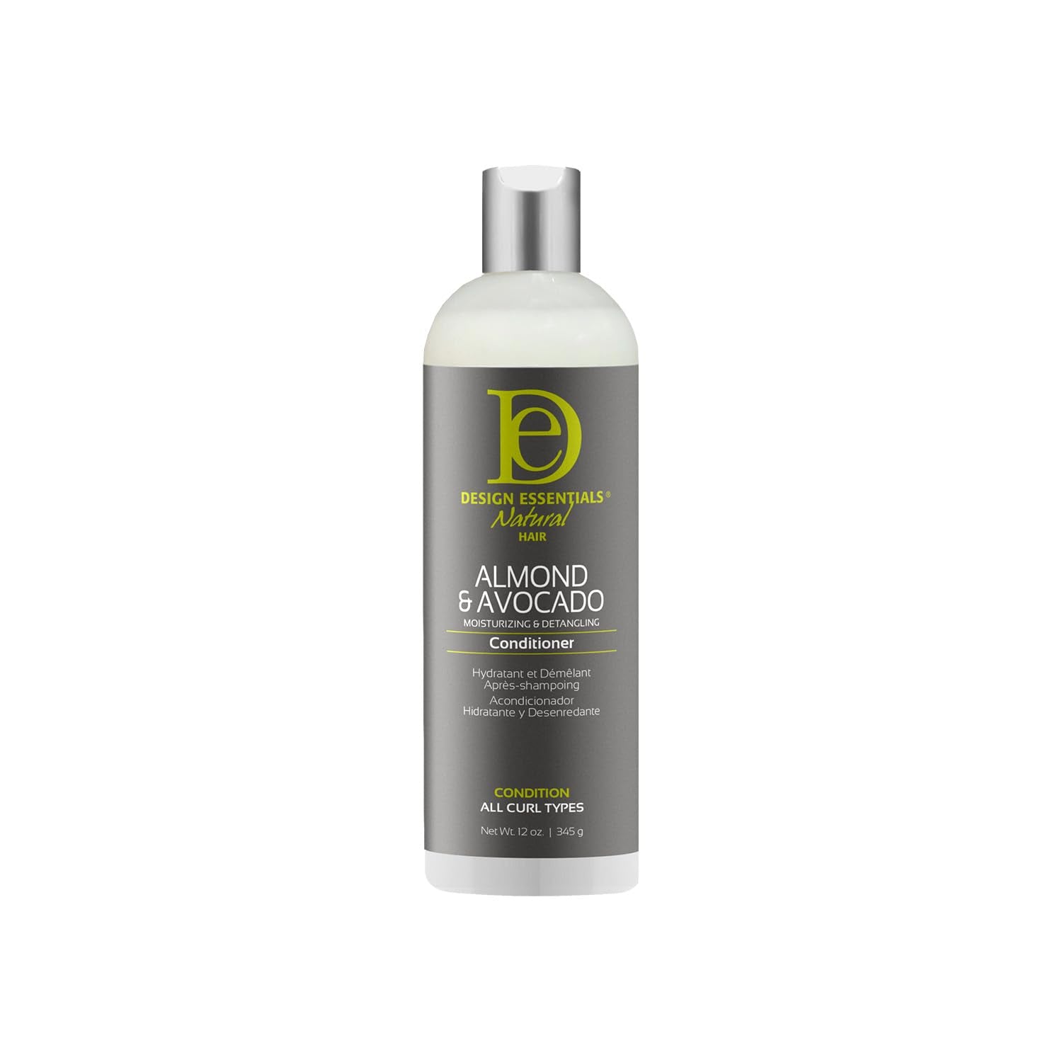Design Essentials Natural Super Moisturizing and Detangling Conditioner with Shea Butter and Coconut Milk, 12 Ounces