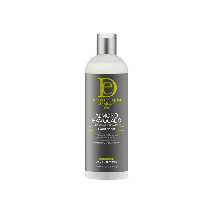 Design Essentials Natural Super Moisturizing and Detangling Conditioner with Shea Butter and Coconut Milk, 12 Ounces