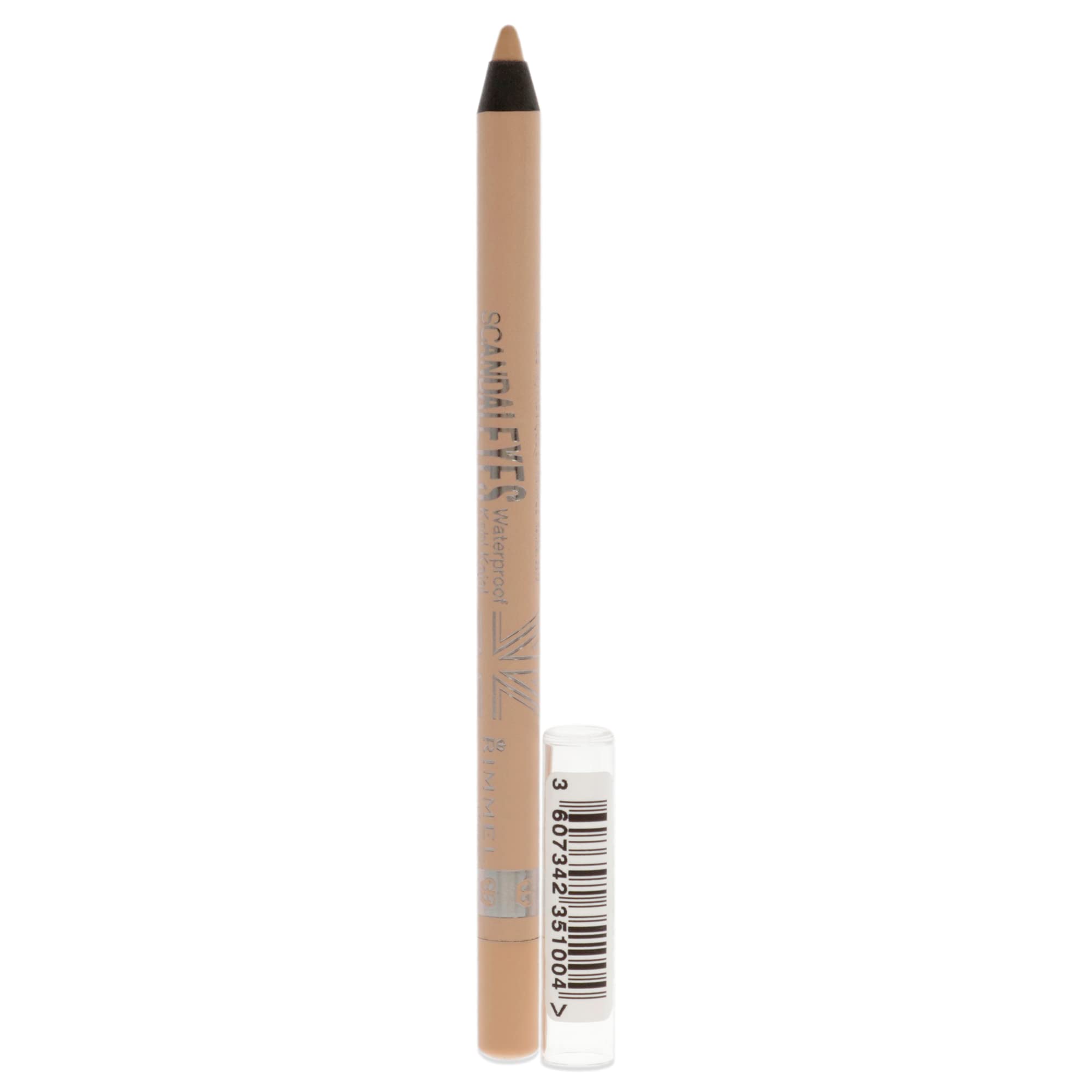 Rimmel London Scandaleyes Waterproof Kohl Kajal Eyeliner - 005 Nude Eyeliner Women 0.04 oz