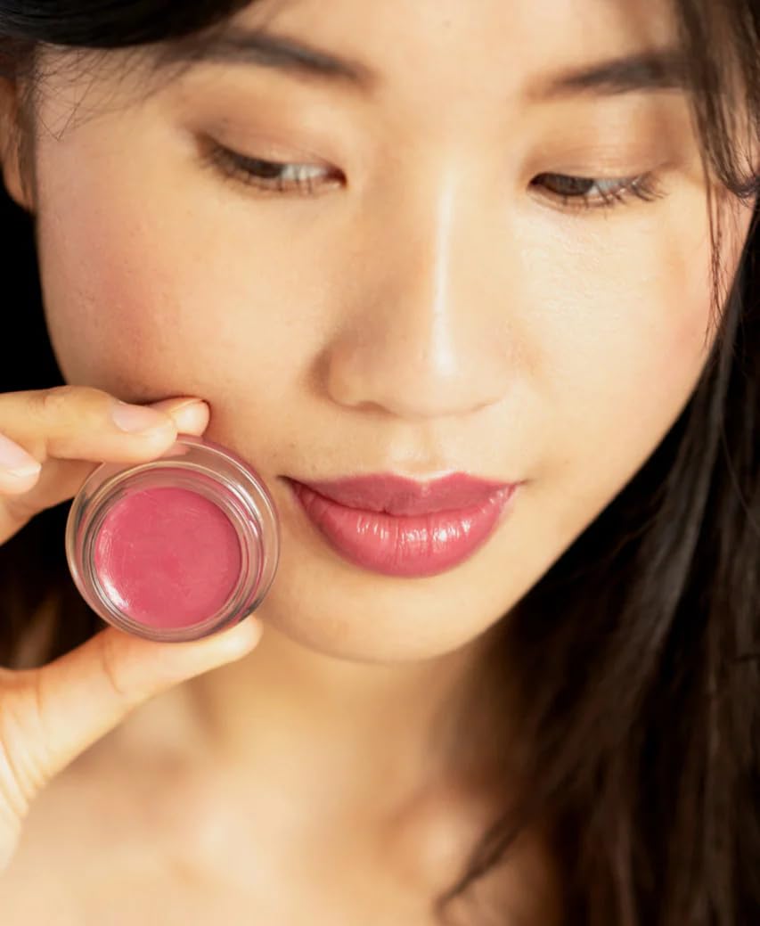 Ere Perez - Natural Carrot Color Pot - Vegan Lip + Cheek Tint (Holy (Rich Grape))