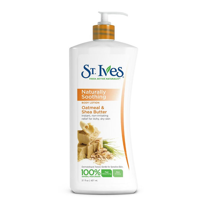St. Ives Naturally Soothing Oatmeal & Shea Butter Body Lotion, 621 ml