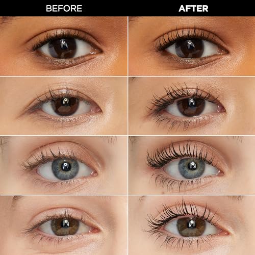 L'Oreal Paris Makeup Original Telescopic Lengthening Mascara, Waterproof Black