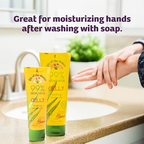 Lily Of The Desert Aloe Vera Gelly Soothing Moisturizer, 8 Ounce