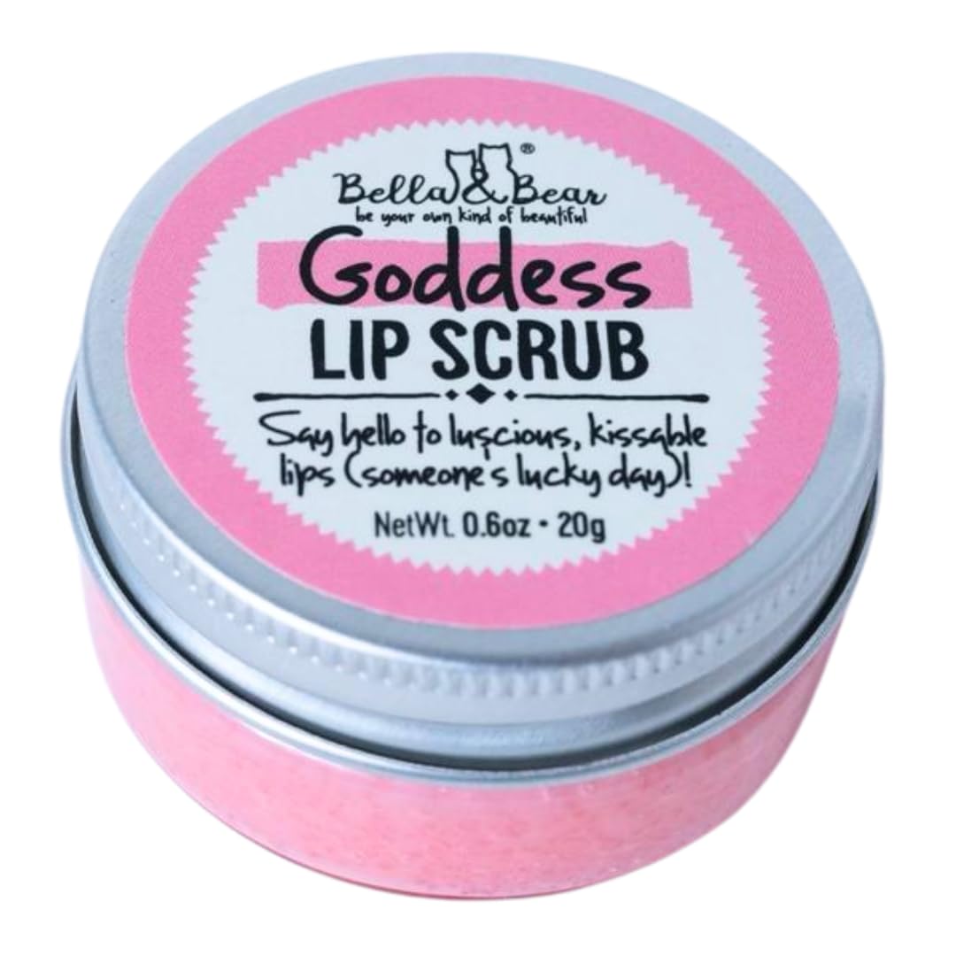 Bella & Goddess Tropical Lip Scrub - for Women and Teen Girls