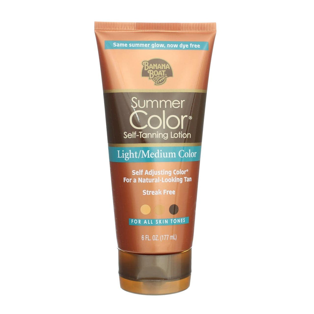 Banana Boat Self-Tanning Lotion, Light/Medium Summer Color for All Skin Tones - 6 Ounce (Pack of 3)
