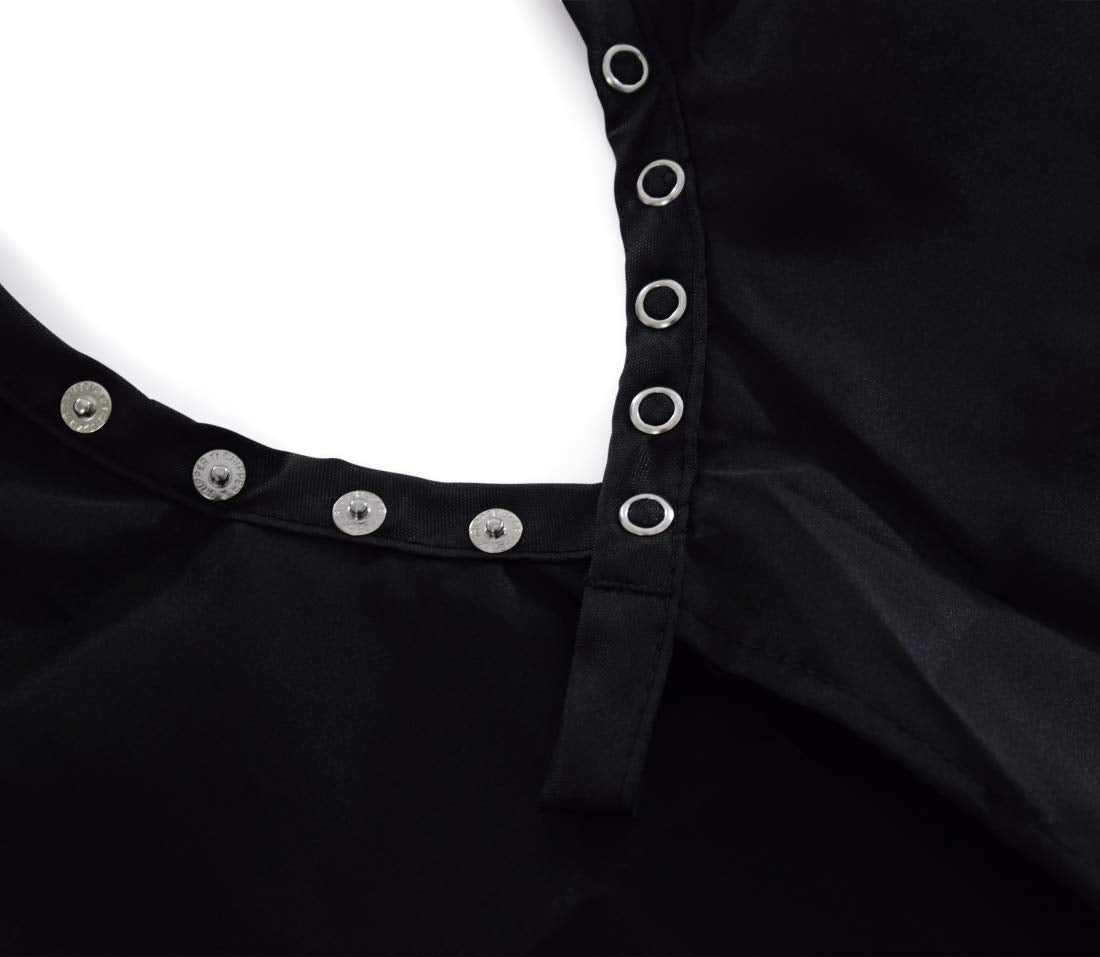 Betty Dain Embroidered Love Cutting / Styling Cape, Black / Multi