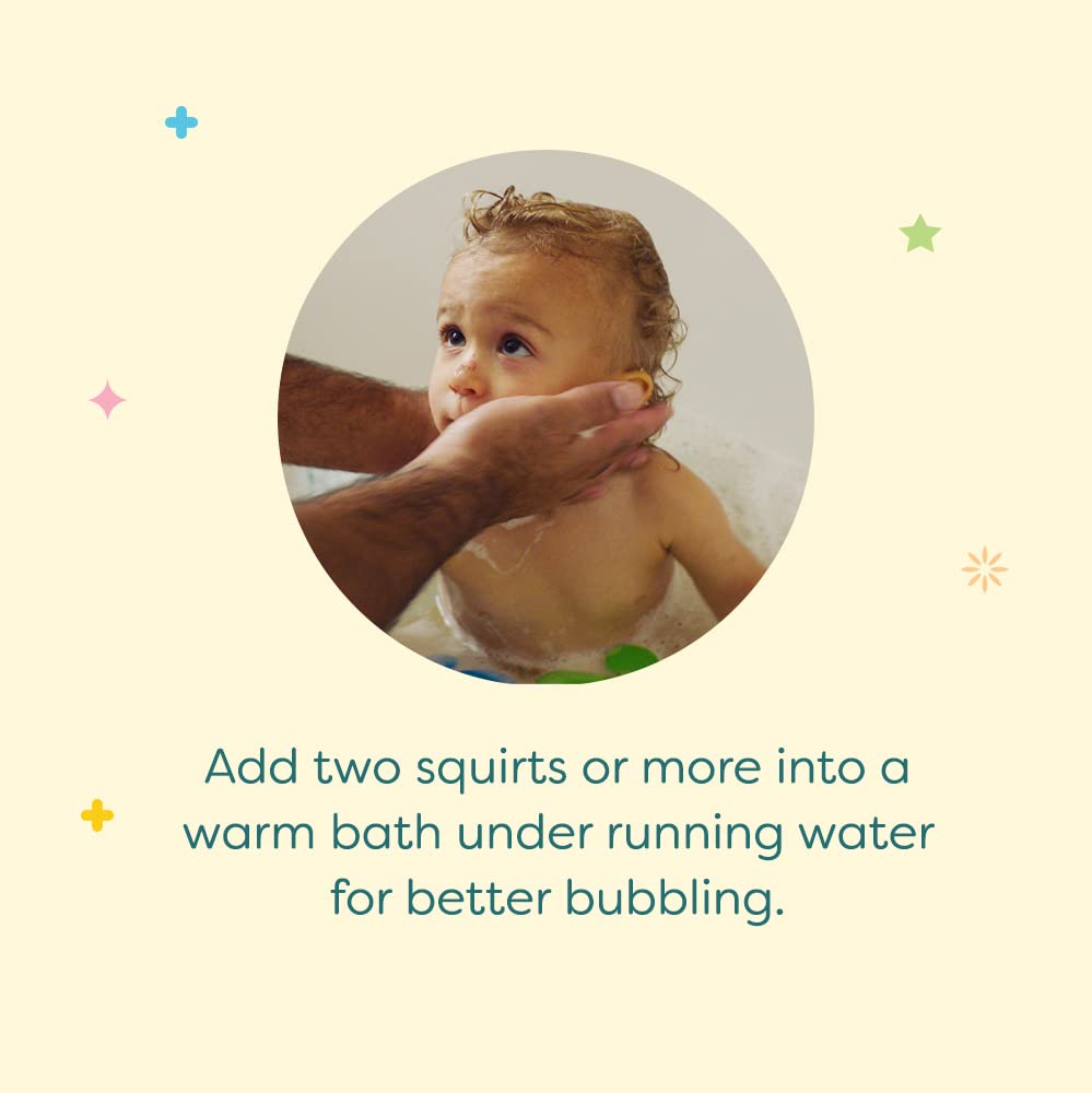 Babyganics Baby Bubble Bath, Fragrance Free, 20oz Bottle, (Pack of 2)
