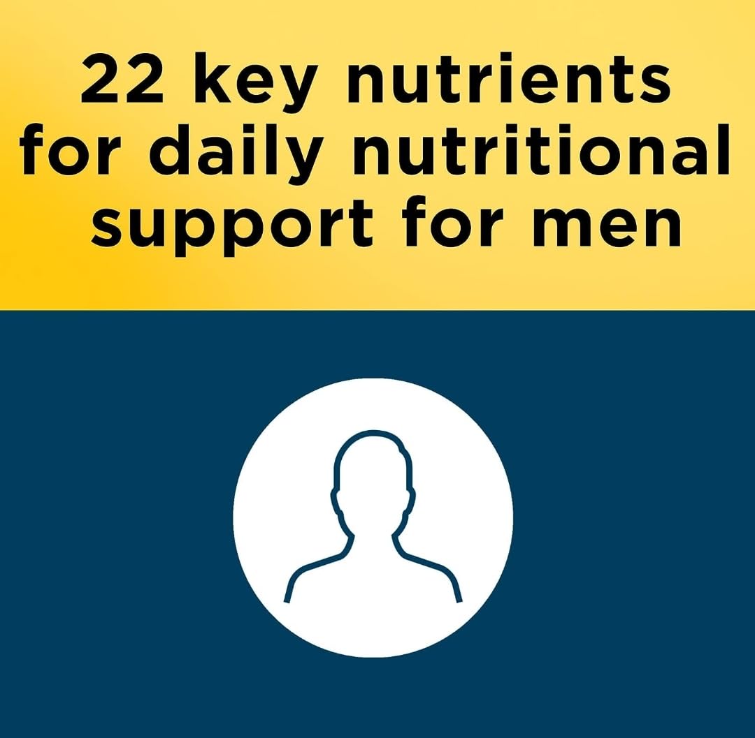 Nature Made Multivitamin For Him with No Iron, Mens Multivitamins for Daily Nutritional Support, Multivitamin for Men, 300 Tablets, 300 Day Supply