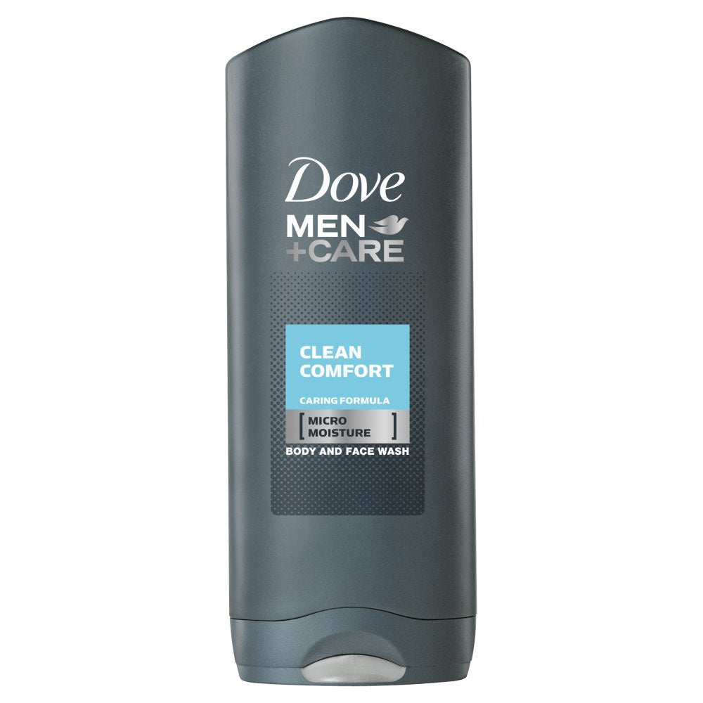 Dove 6 X Men+Care Clean Comfort Body & Face Wash 250Ml