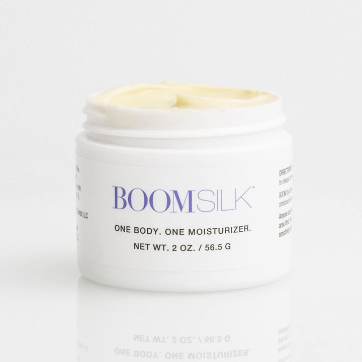 BOOM! by Cindy Joseph Boomsilk - Rejuvenating Face & Body Moisturizer For Aging Skin - Organic Body Lotion for Women to Soften and Protect Your Skin - 2 Oz