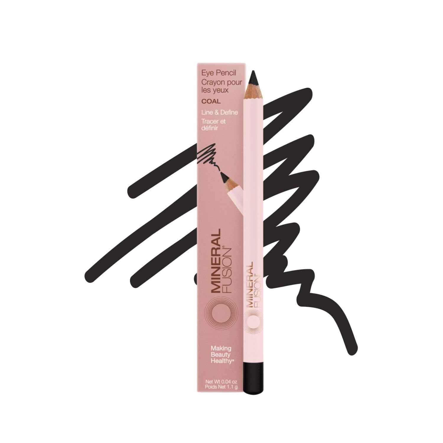 Mineral Fusion Eye Pencil Coal, 0.04 oz