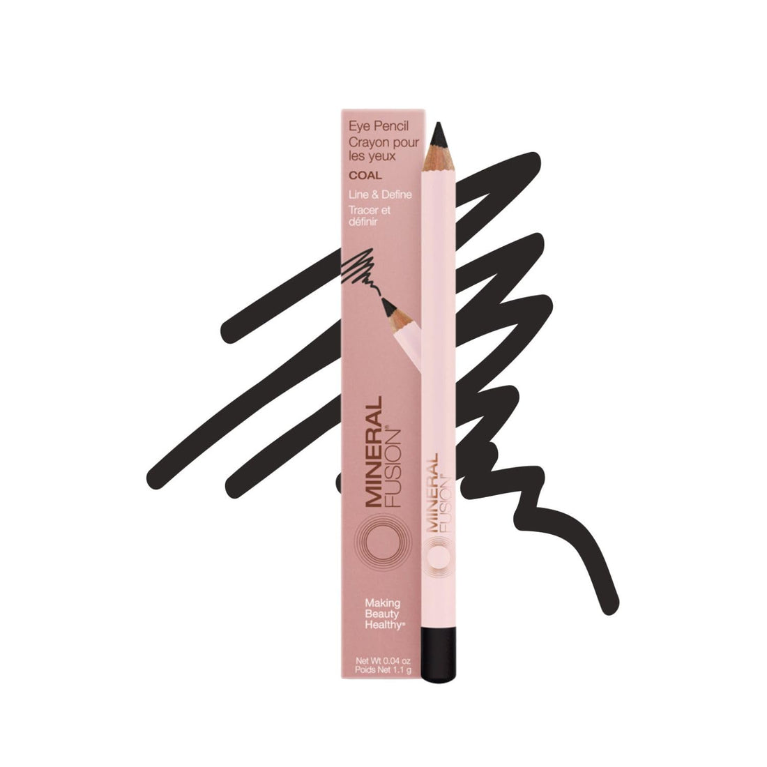 Mineral Fusion Eye Pencil Coal, 0.04 oz