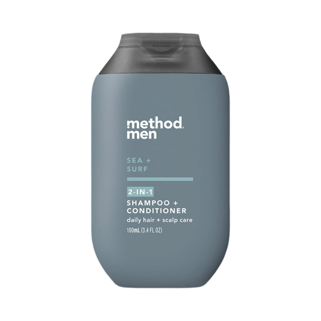 Method Men 2-in-1 Shampoo + Condtioner, Sea + Surf 3.4 Ounces.