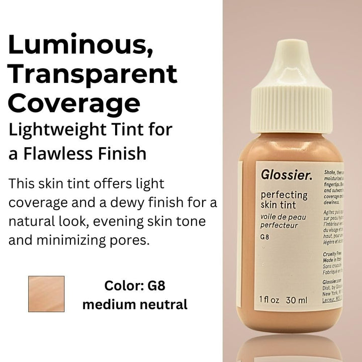 Glossier - Perfecting Skin Tint G8-1 fl oz / 30 ml