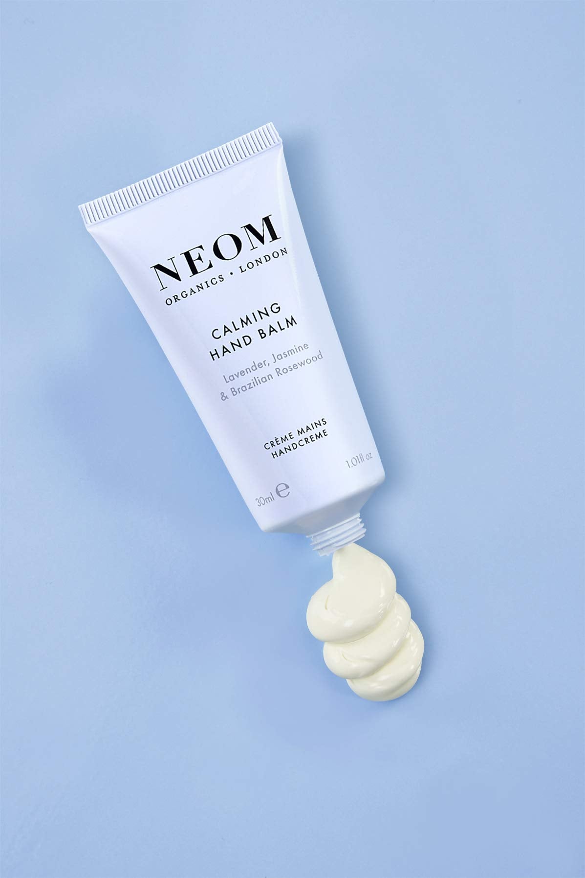 NEOM – Calming Hand Balm,30ml | Lavender, Jasmine & Rosewood | Moisturising & Nourishing | Shea Butter |100% Natural Fragrance