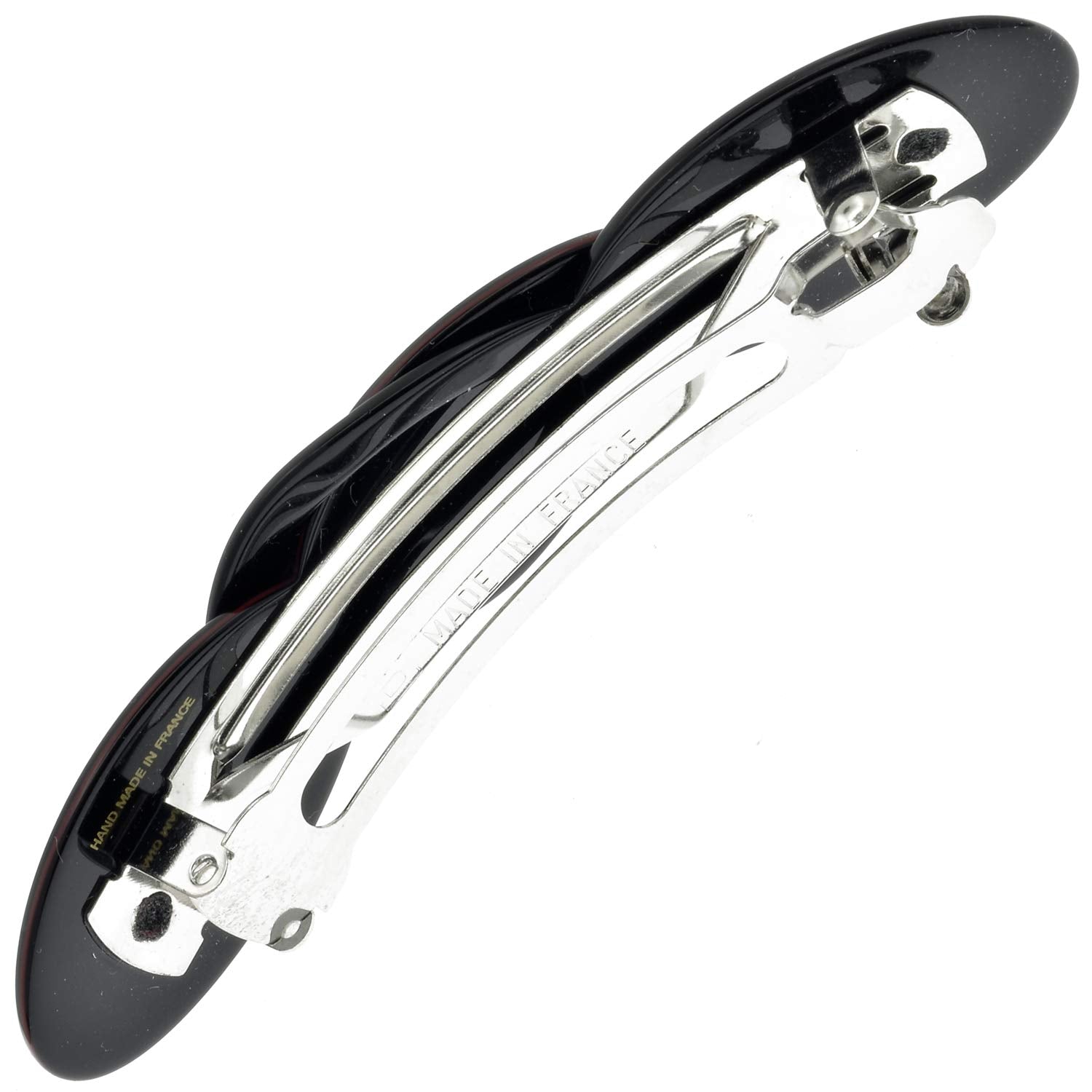 Camila Paris CP2254 French Hair Accessories for Women (3 3/4) Barrettes Handmade. Strong Hold/No Slip Grip and Durable Styling Girls Ornaments. Made in France