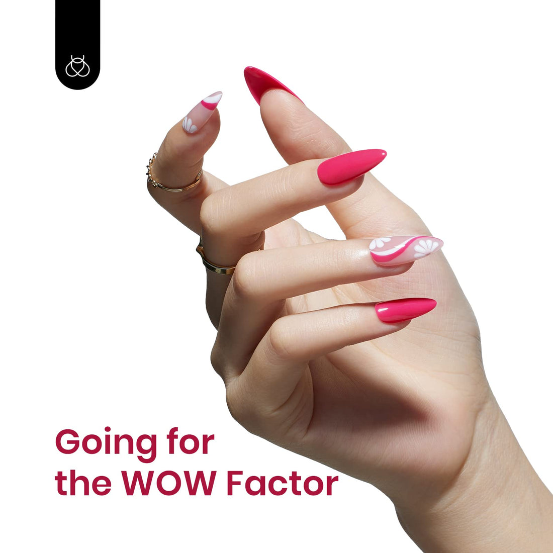 Beetles Pink Gel Nail Polish, 15ml Hot Pink Spring Summer Nail Gel Polish Soak Off UV LED Lamp Passionate series Nail Art Manicure Salon DIY Gifts for Women Girls