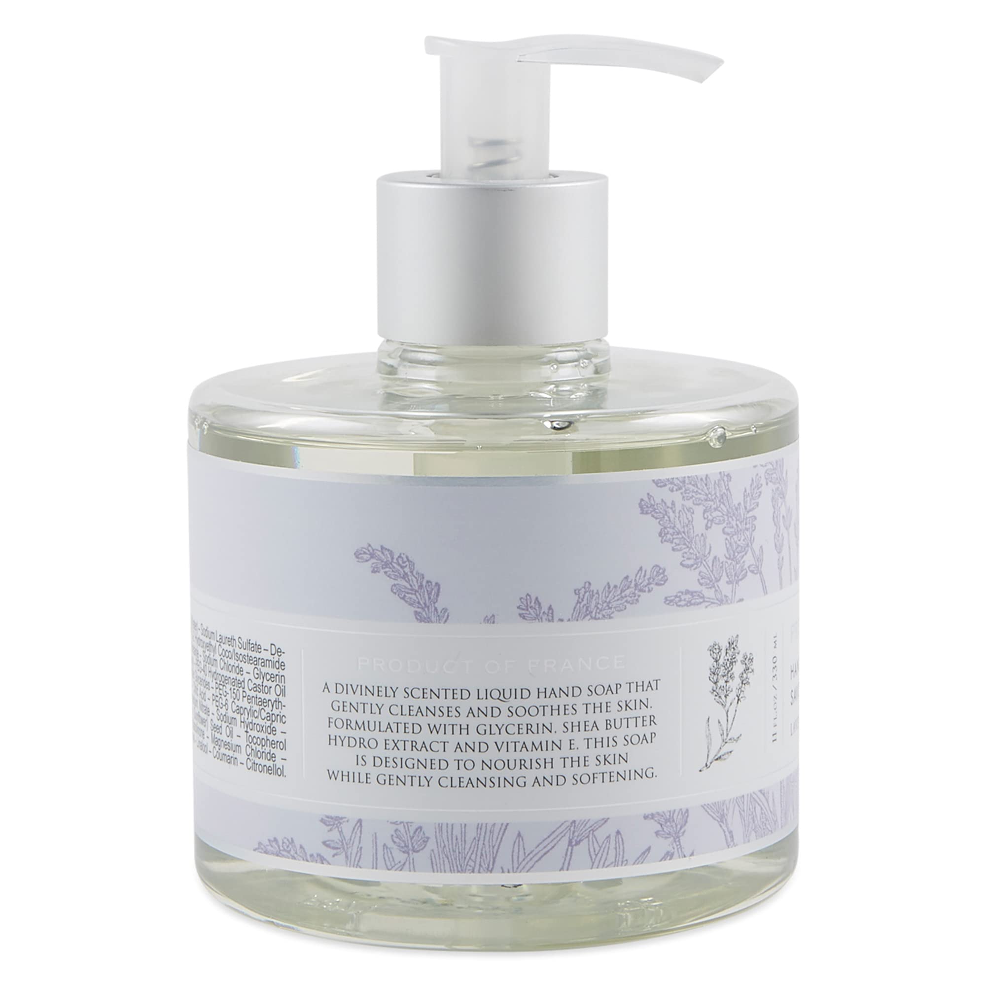 Pre de Provence Collection Shea Butter Enriched Soothing & Moisturizing, Liquid Soap, 11 fl oz, Lavender