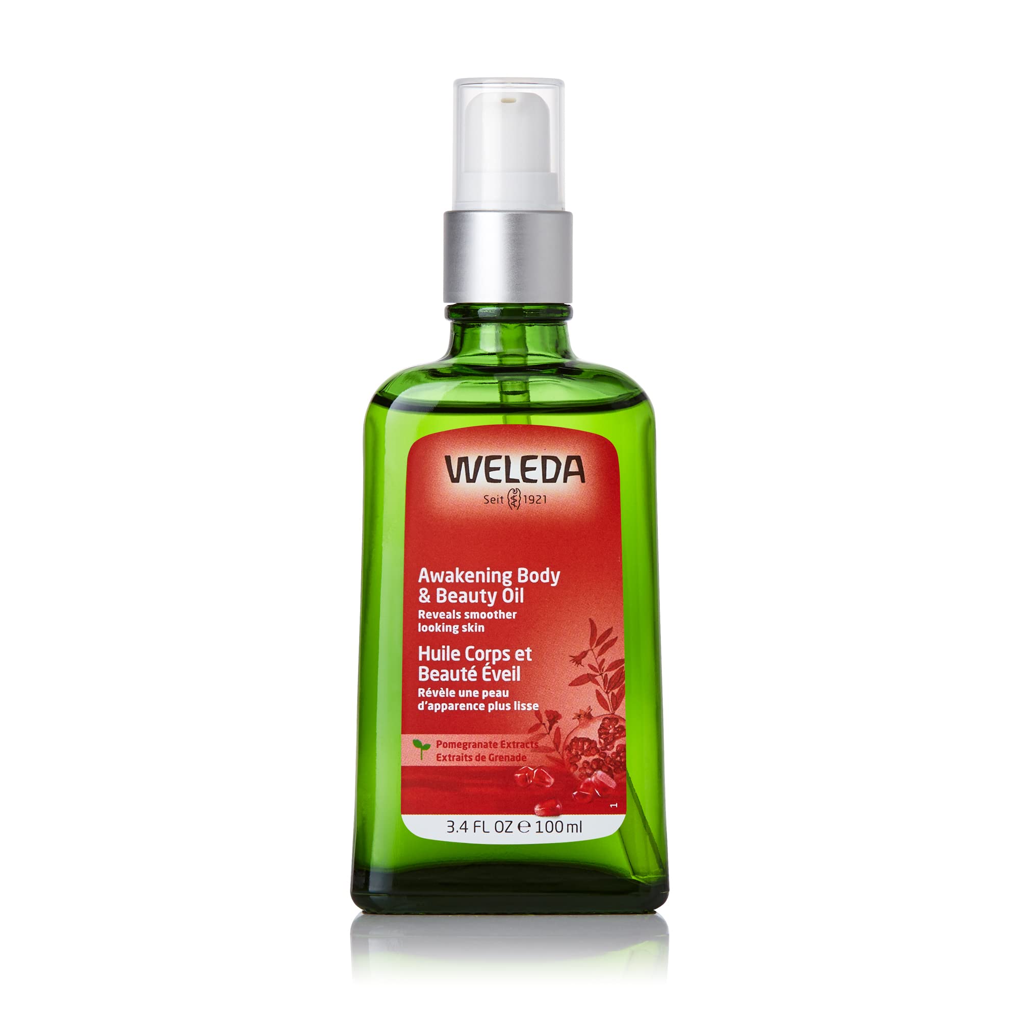 Weleda Regenerating Body Oil, Pomegranate, 3.4 Ounce