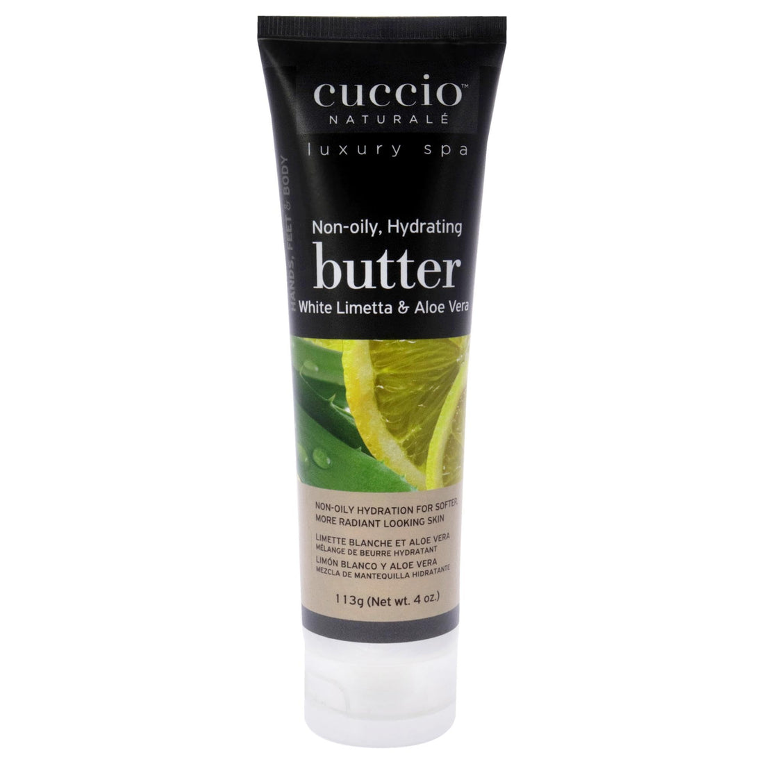Cuccio Naturale Spa White Limetta & Aloe Vera Butter...