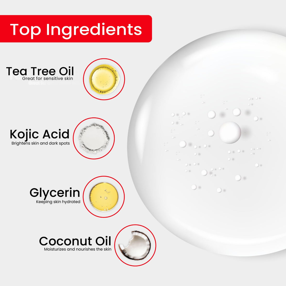 Kojie San Original Kojic Acid Soap for Face and Body – Dark Spot Remover, Gentle Cleansing Bar with Coconut Oil, Tea Tree Oil, and Glycerin – Helps Improve Skin Appearance – 65g x 1 Bar