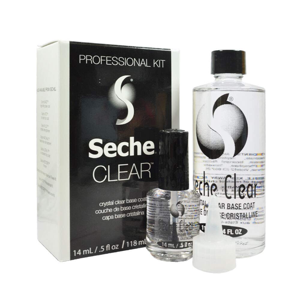 Seche Clear Base Coat - Professional Kit. 4oz + 0.5oz Set