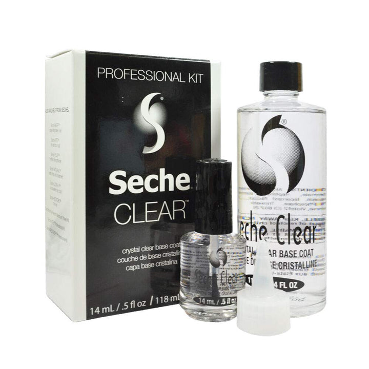 Seche Clear Base Coat - Professional Kit. 4oz + 0.5oz Set
