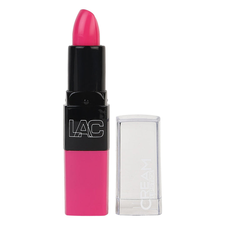 L.A. Colors Moisture Cream Lipstick, Delish Pink, 3.5g