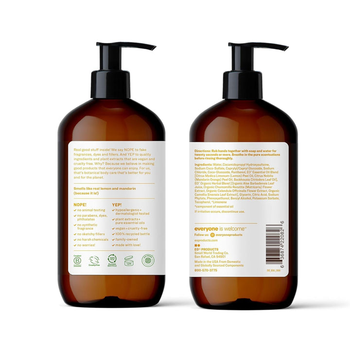 Everyone Hand Soap, Meyer Lemon plus Mandarin, 12.75oz