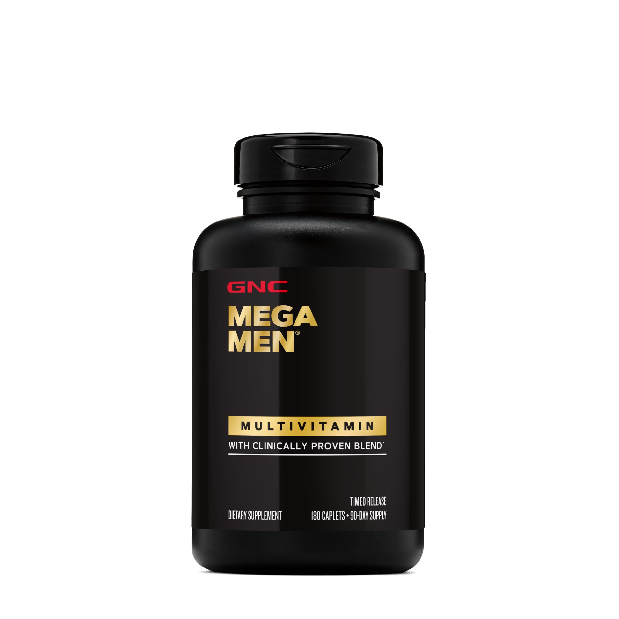 GNC Mega Men Multivitamin | Antioxidants, Heart Health, and Immune Support | 180 Count
